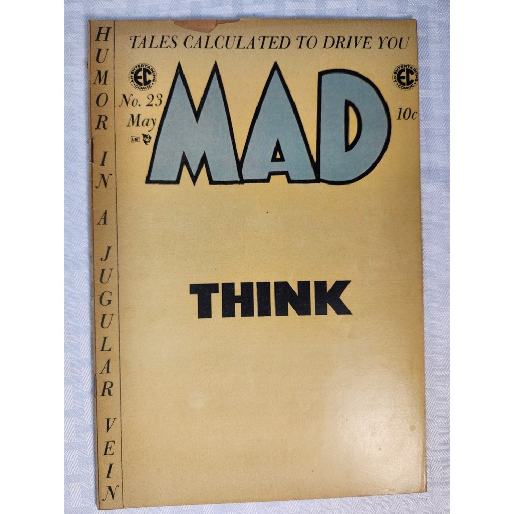 MAD Magazine #23 4.0 EC Comics 1955 Last Comic Fine/Very Fine